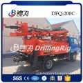 200m small truck mounted used water well drilling machine for sale